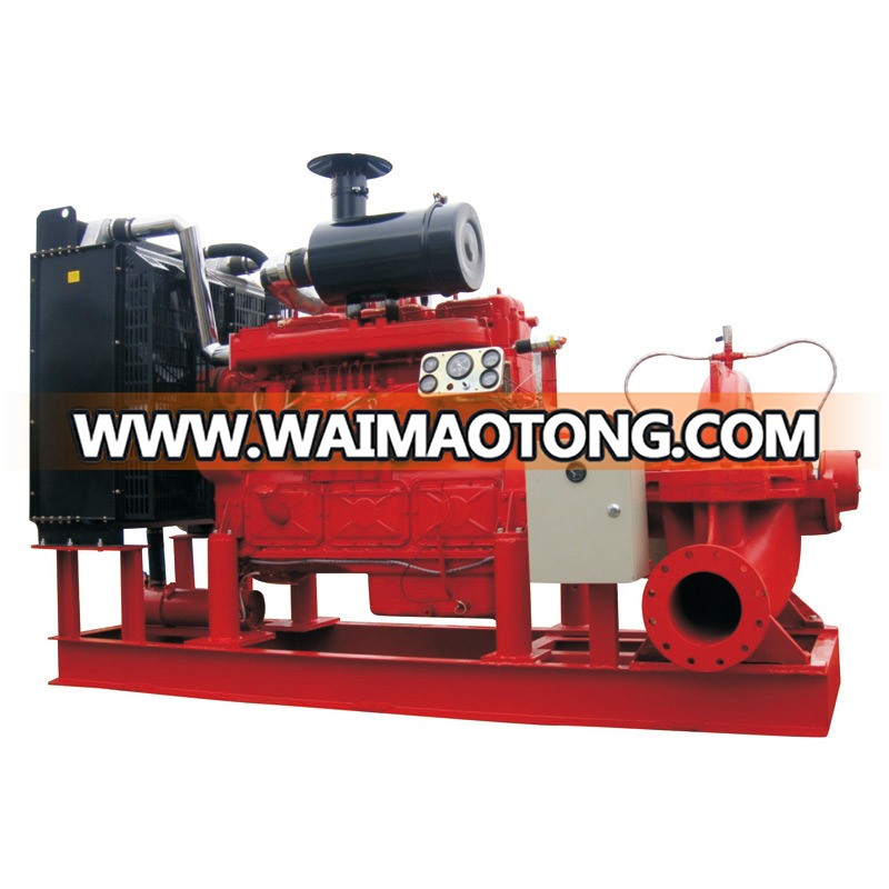 Split Casing Diesel Engine Fire Fighting Water Pump