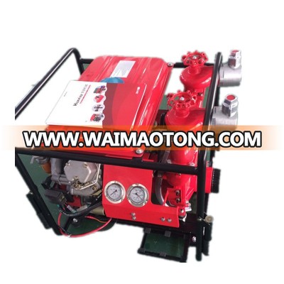 Huaqiu BJ-22B diesel engine fire pump with housing structure