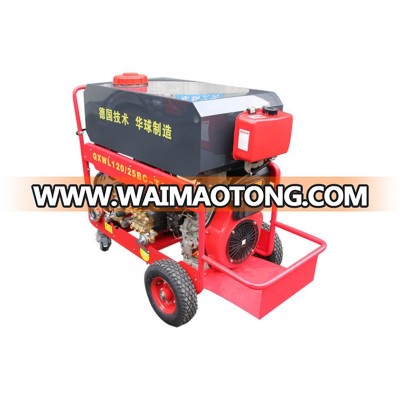 high-pressure water mist fire extinguishing device with diesel engine QXWL120/25BC-T150