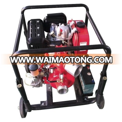 portable diesel fire pump with housing frame BJ-9B